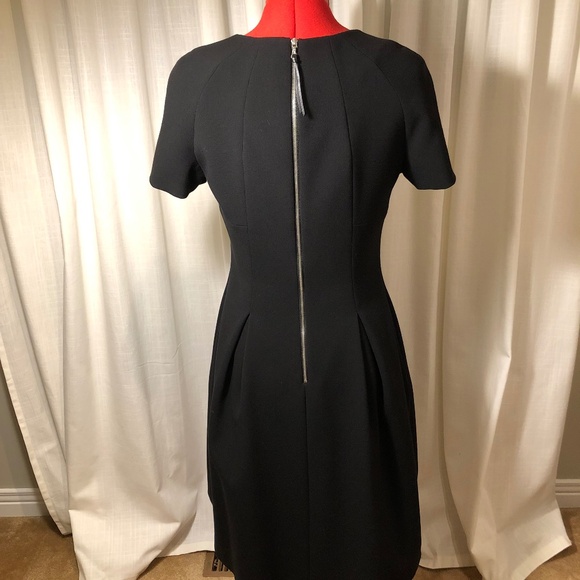 Stunning Pink Tartan Black Dress Size 4 - Picture 2 of 5